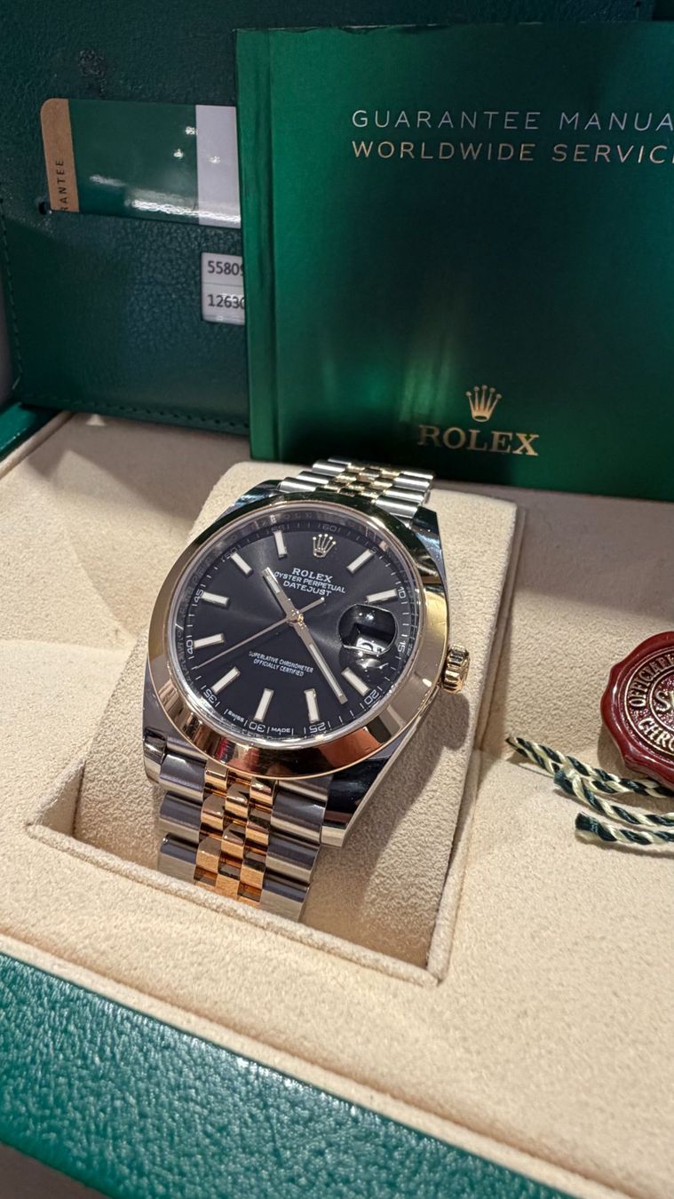 Rolex Orologi: Rolex DateJust 41mm Full set – Usato da Randogne venduto da 2G1909 2