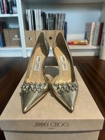 Jimmy Choo Pumps Grösse 37 (Champagne/Crystal)