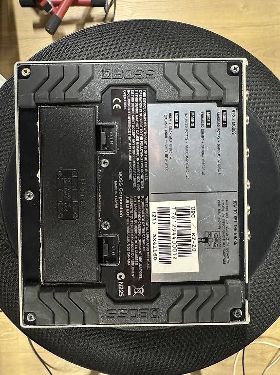 Strumenti musicali: Boss RT20 Rotary Sound Processor Pedal – Usato da Zürich venduto da tuffcookie 3