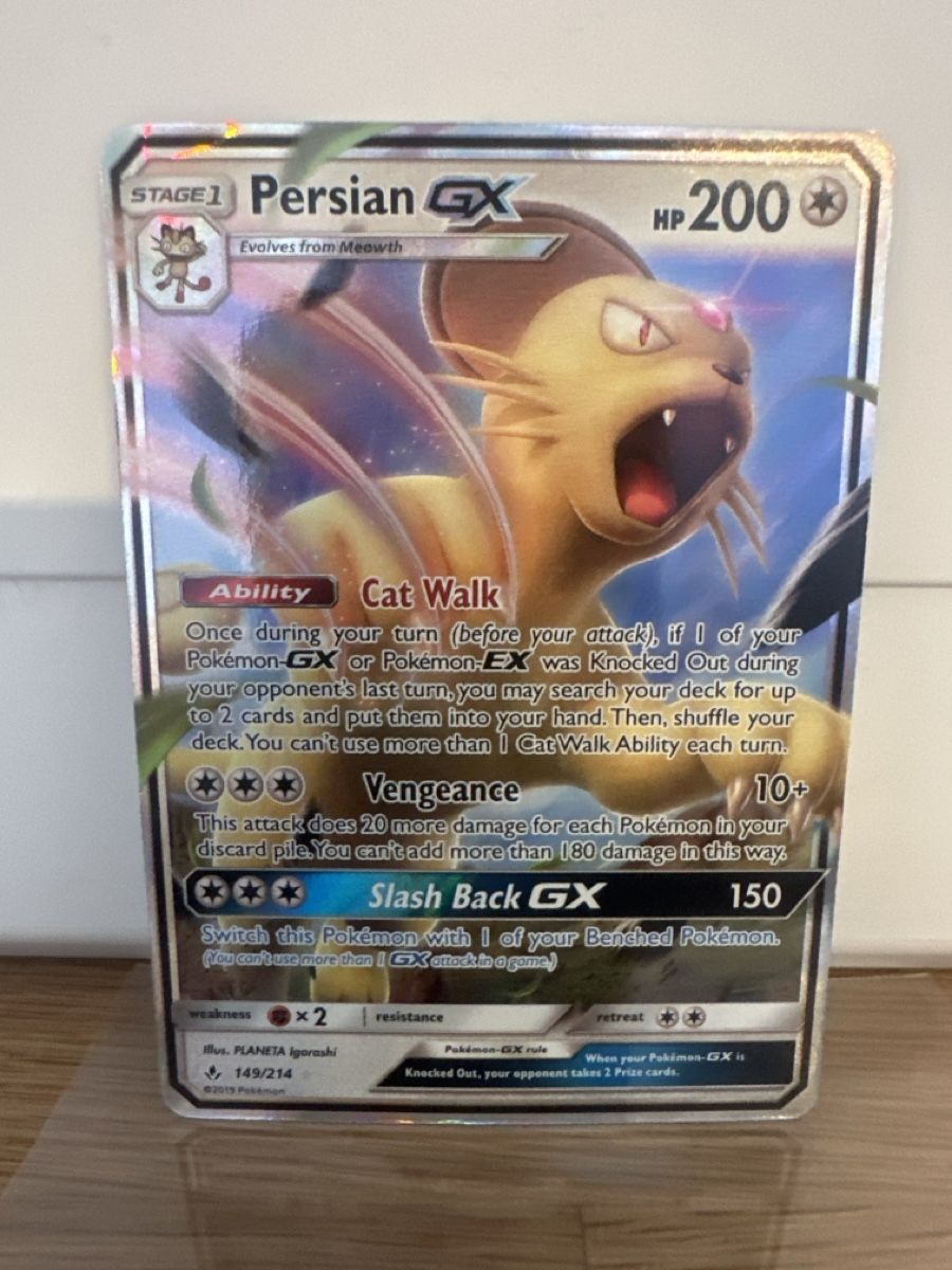 Pokémon Carte collezionabili: POKÉMON / Persian GX – Usato da Herzogenbuchsee venduto da TCG-High-Quality 1