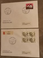 Poststempel alte und neue PLZ für Sax