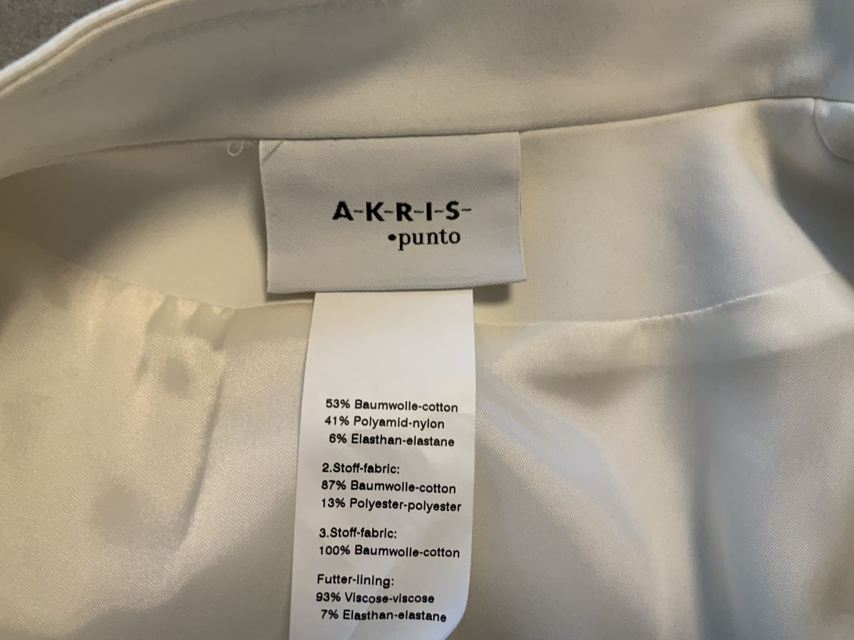 Akris Jacken: Akris Punto Jacke Weiss Gr. 32/34 – Neu (gemäss Beschreibung) aus Lotzwil von Figaro2003 4