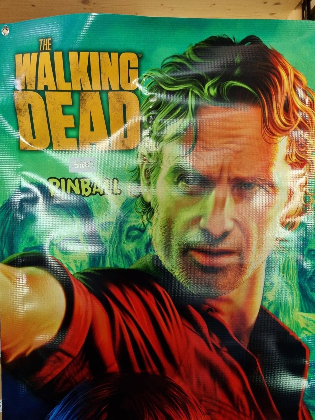 Stern Pinball Flipper: Official Stern Walking Dead Banner – Nuovo (secondo la descrizione) da Schalunen venduto da schwabspielautomaten 1
