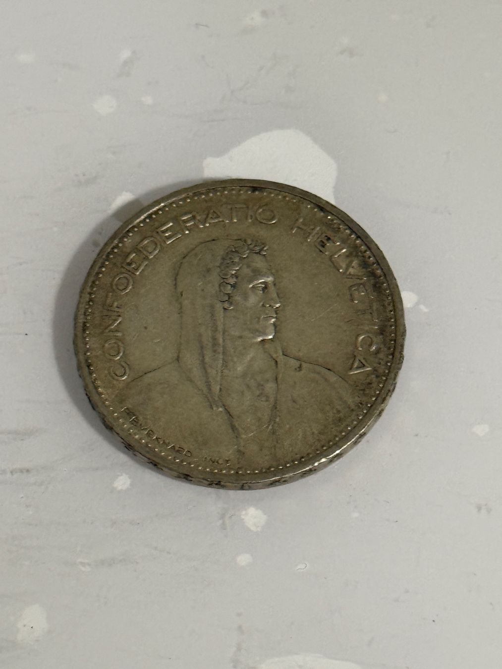 Alle Münzen: 5 Franken 1932  Silber – Gebraucht aus Wallisellen von SWISS_SILVER1