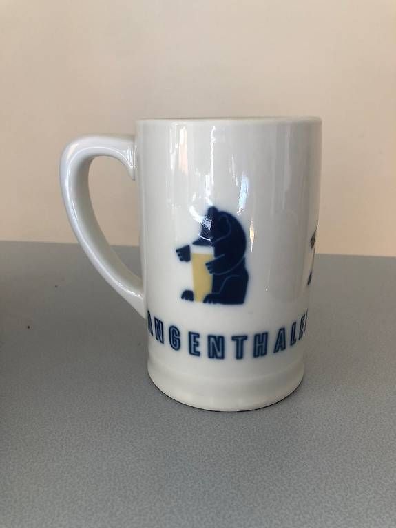 Bicchieri: Langerthaler Bier Bierkrug – Usato da Basel venduto da Brubaba
