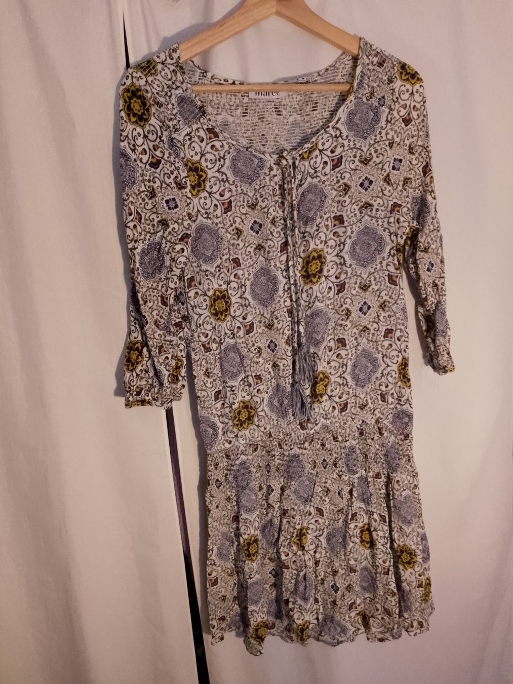 Kleider: Robe blanche estivale – Neu (gemäss Beschreibung) aus Pully von Jod_dydy 1