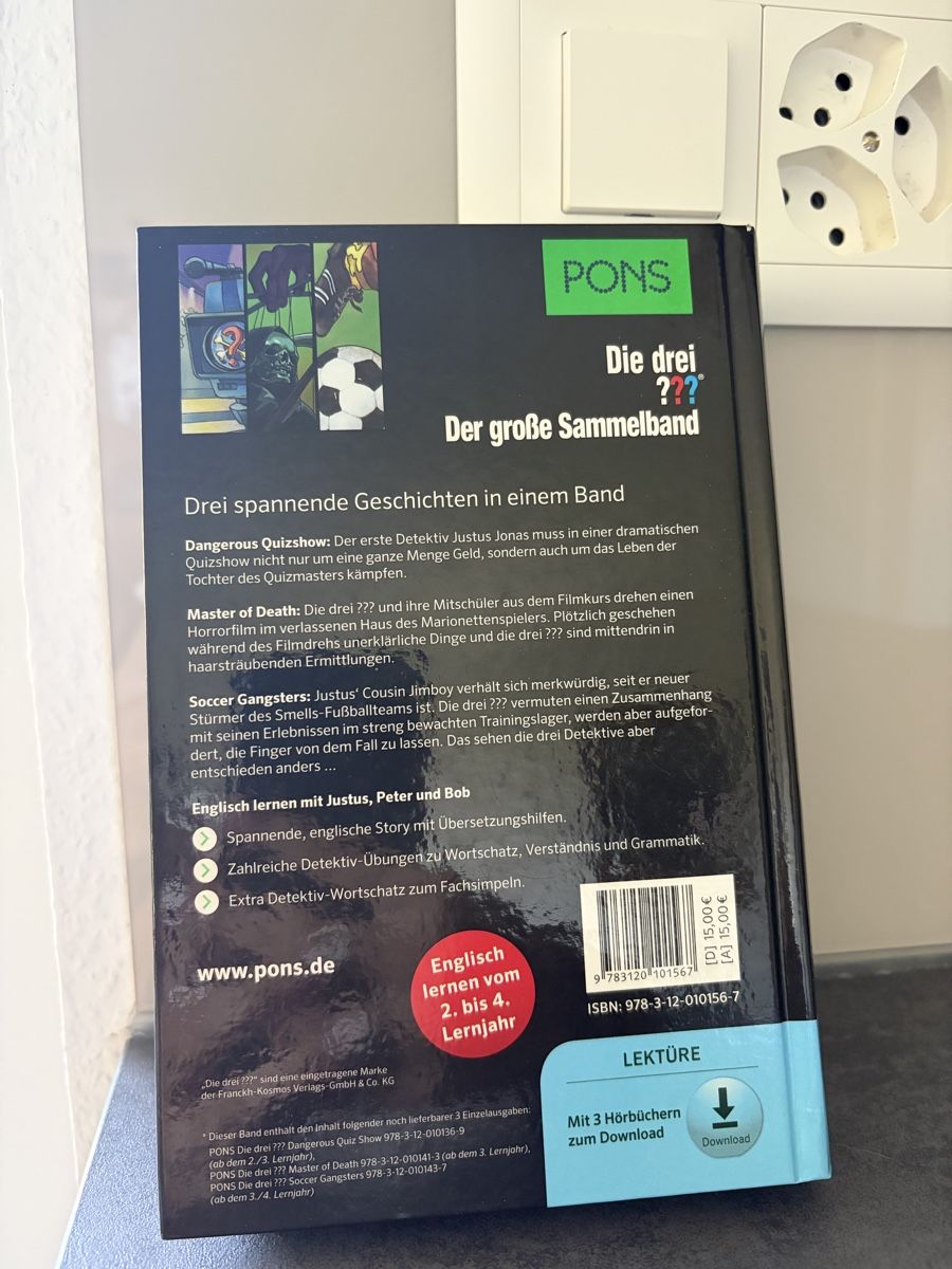 Libri: Die drei Fragezeichen Buch – Nuovo (secondo la descrizione) da Titterten venduto da rodbender44 1
