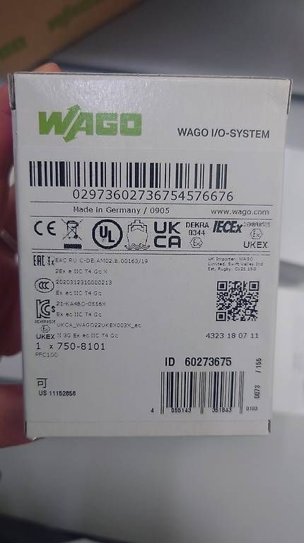 Wago Componenti elettronici: WAGO Controller PFC100 (750-8101); 2x Ethernet – Nuovo e nell'imballaggio originale da Neuenkirch venduto da PreppieSunshine 2