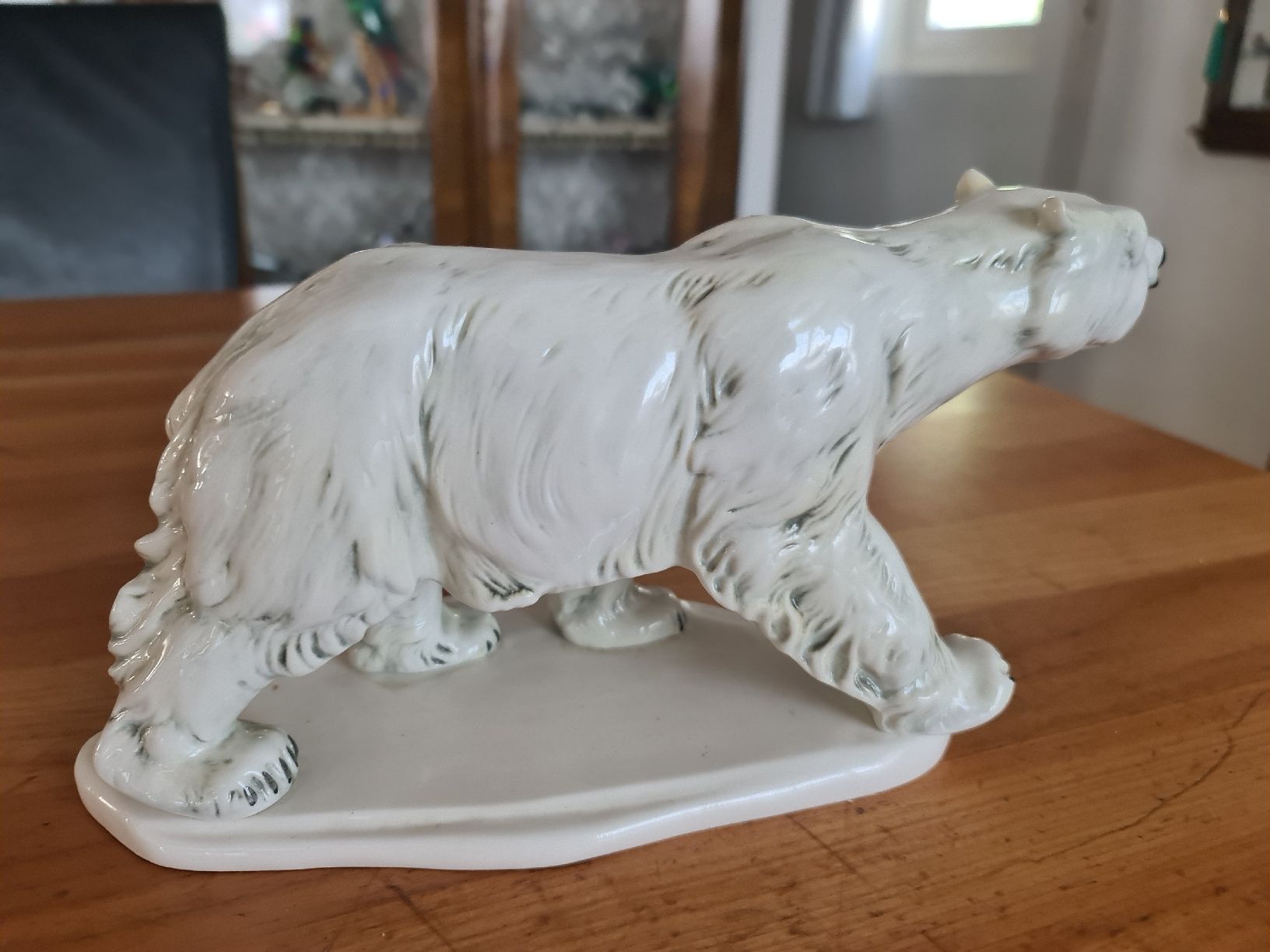 Karl Ens Statuette: antike Porzellanfigur Ens Eisbär  – Usato da henau venduto da Rockj 2