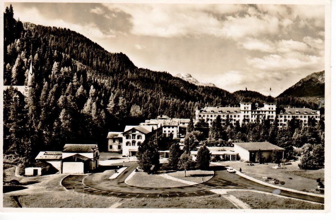 Cartoline postali: Kurhaus St. Moritz Bad – Usato da Wolhusen venduto da Curver9