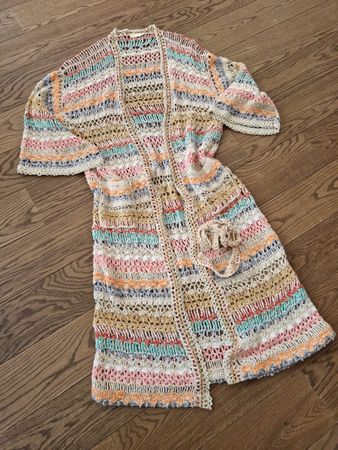 Mes Demoiselles Cardigan gestrickt bunt 