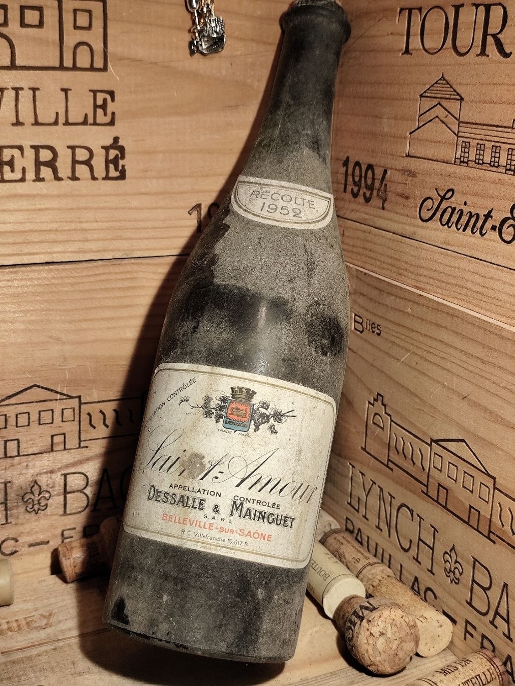 Vino: 1952  Saint-Amour Dessalle Mainguet – Nuovo e nell'imballaggio originale da Büsserach venduto da Vintage-vins 6