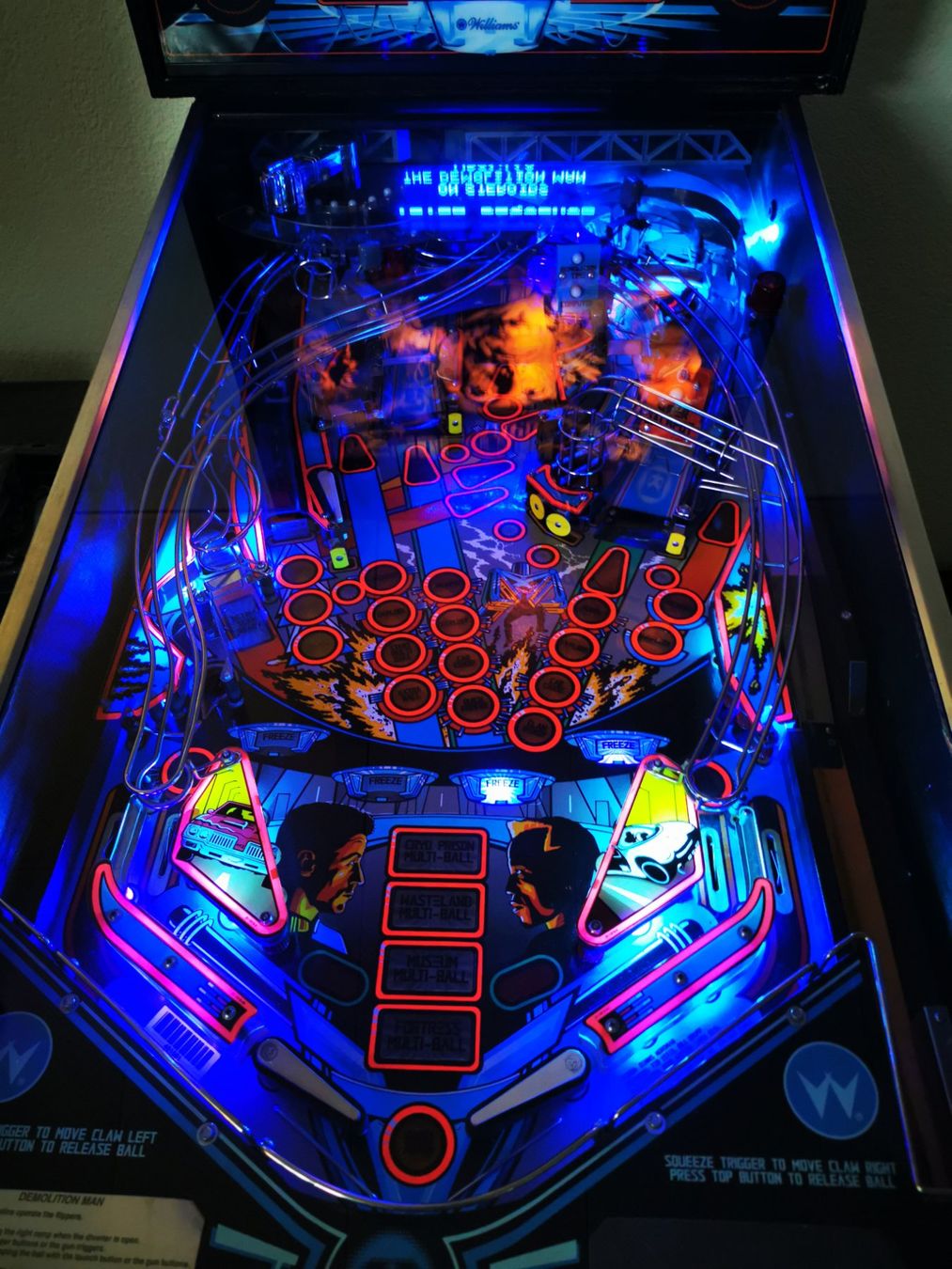 Williams Flipper: Demolition Man On Steroids Weltweit 13 Exemplare – Usato da Bellmund venduto da nikitanikita 4