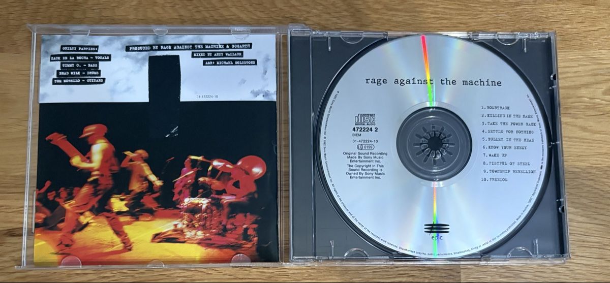 CDs: Rage Against The Machine – Gebraucht aus Sullens von Zypheris 2