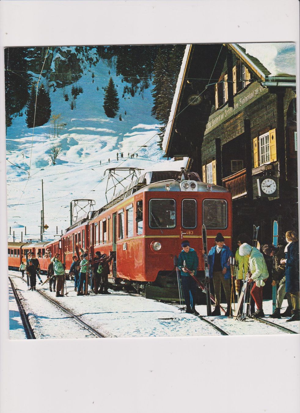 Riviste & Magazine: Plaquette Train - Bahn - Rhétique - Rhätische Bahn – Usato da Bex venduto da Canouille 1