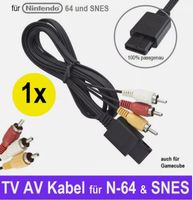 TV AV Kabel SNES/N64/GameCube Super Nintendo Video Audio