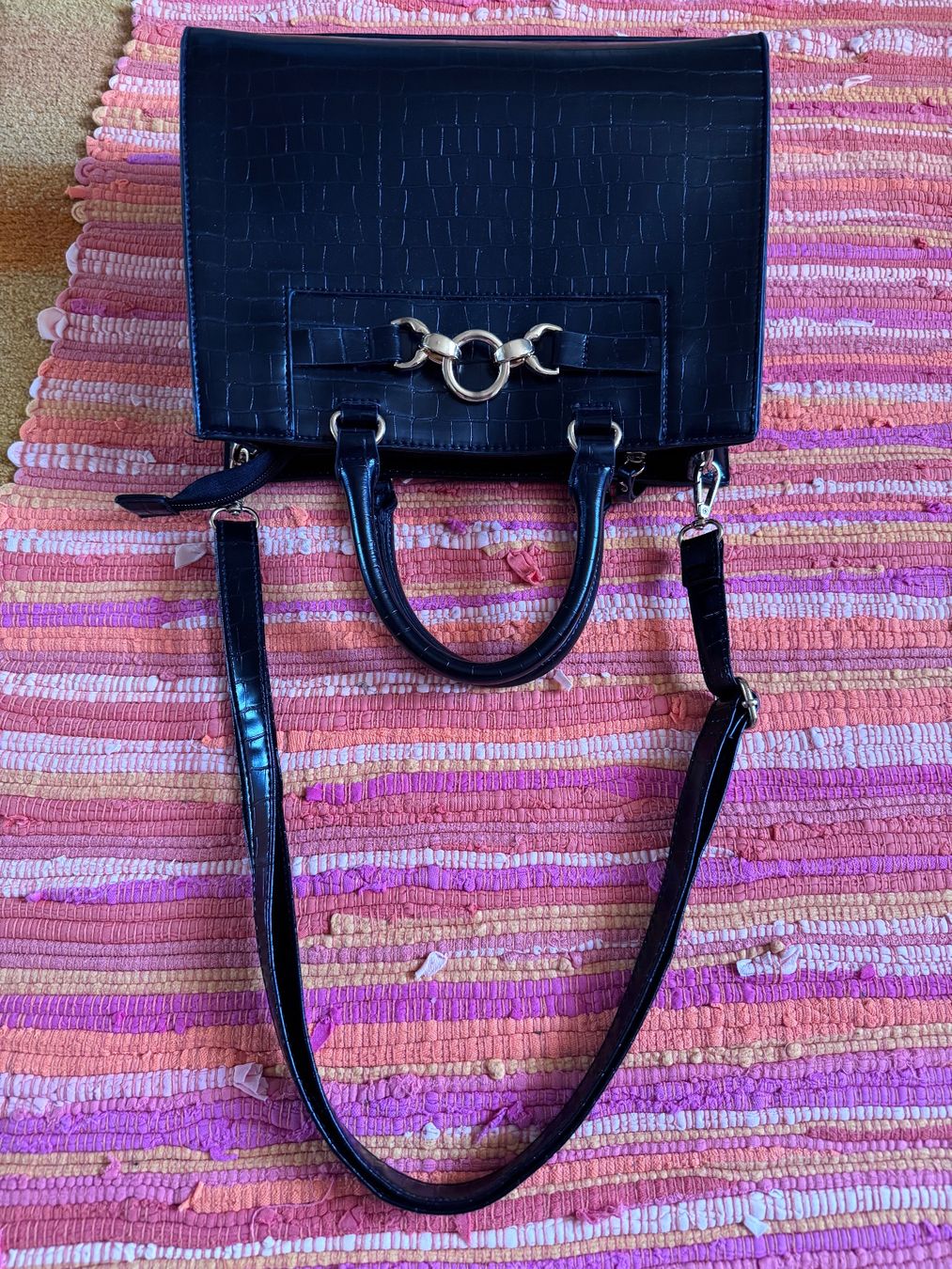 Taschen für Damen: Tasche mit Krokodil Muster - veganleder – Neu (gemäss Beschreibung) aus Mühlau von Anna0137 1