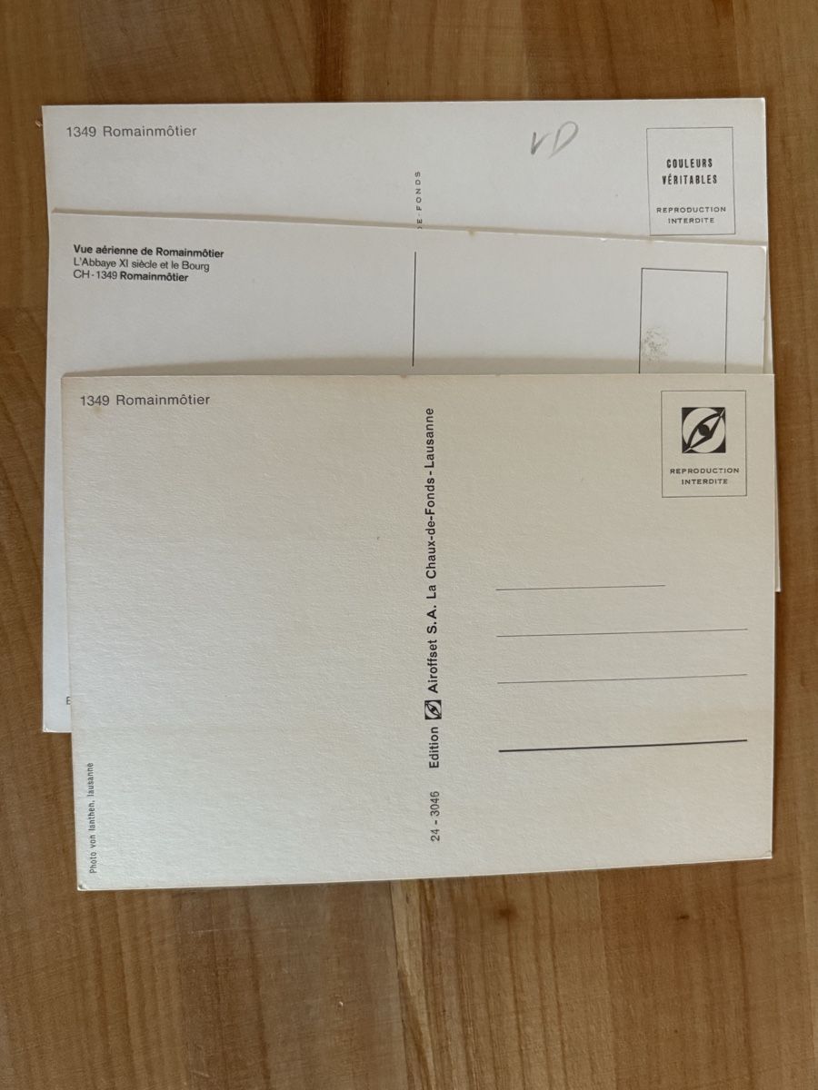 Cartoline postali: AK von Romainmôtier – Usato da Rümlang venduto da Kartenpost1 1