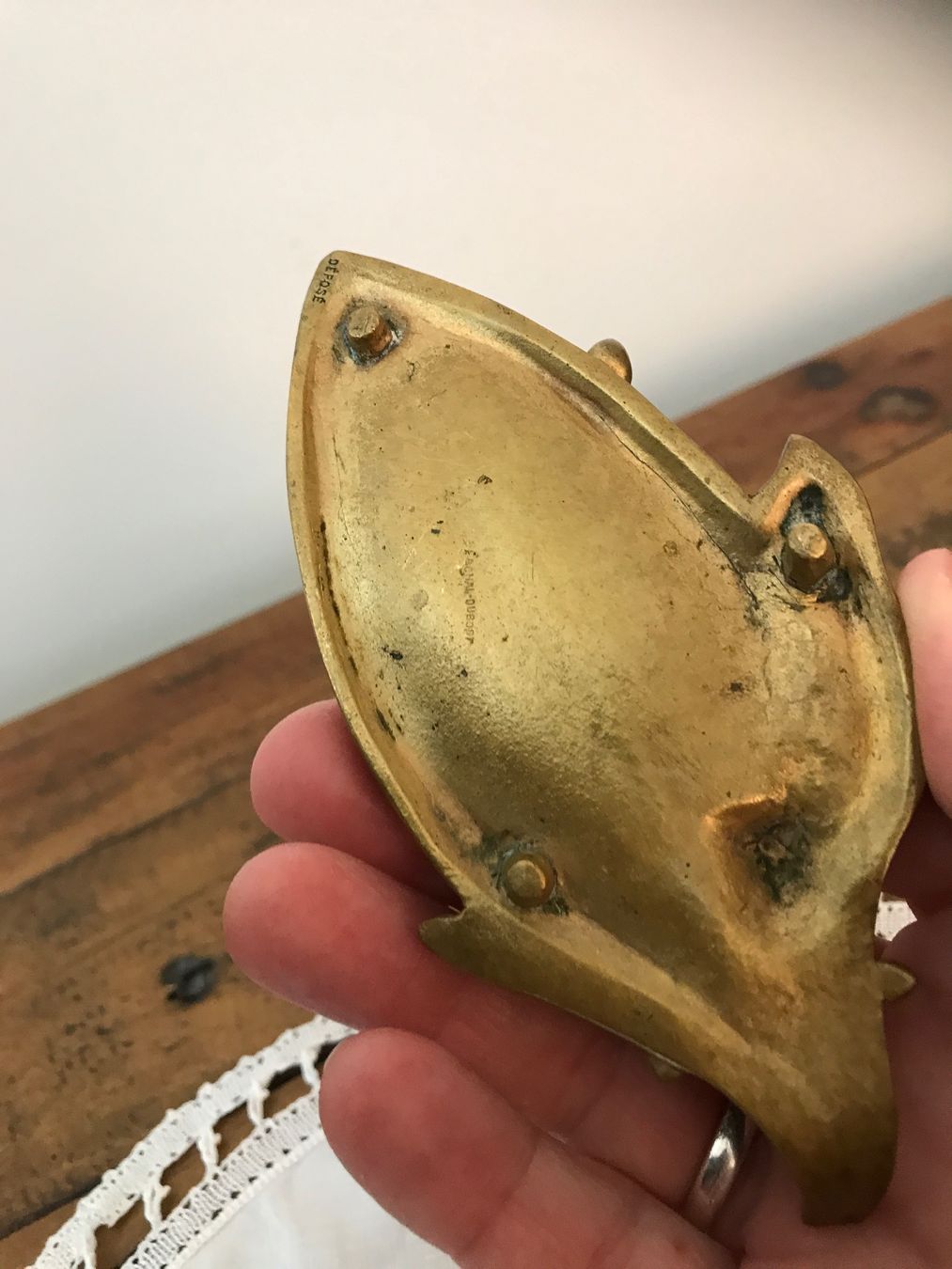 Ciotole: Kleines, altes Messing Schälchen – Usato da Rapperswil SG venduto da cosiba01 2