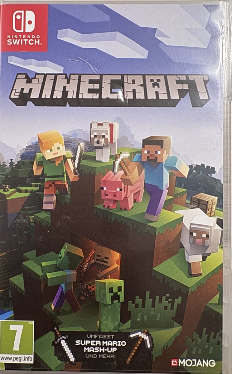 Giochi: Minecraft – Nintendo Switch inkl. Hülle – Nuovo (secondo la descrizione) da Stein AG venduto da ellenacleofea