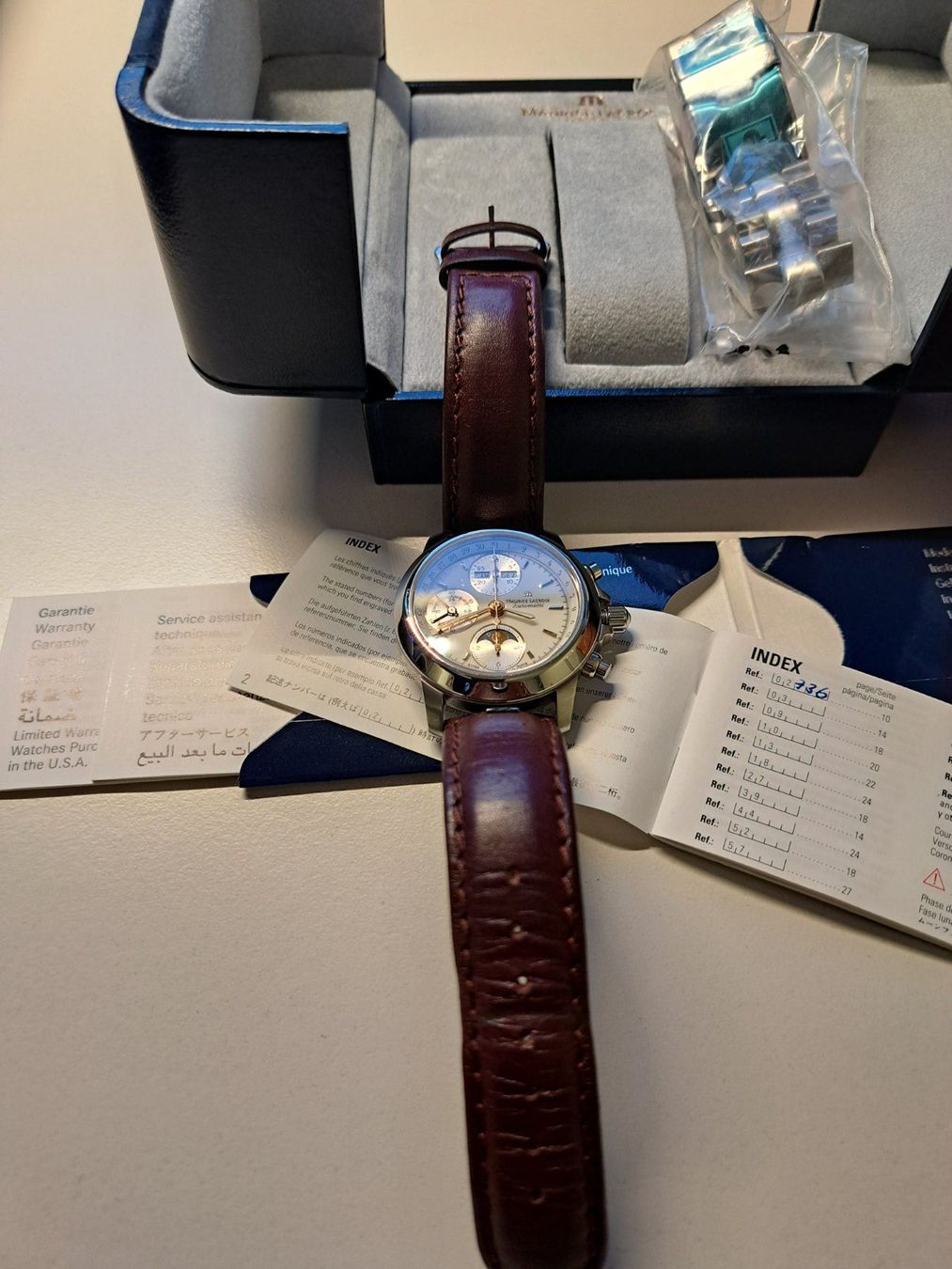 Maurice Lacroix Uhren: Maurice Lacroix Uhr Modell 'les classiques chronograph' – Gebraucht aus Hendschiken von RoFr01 1