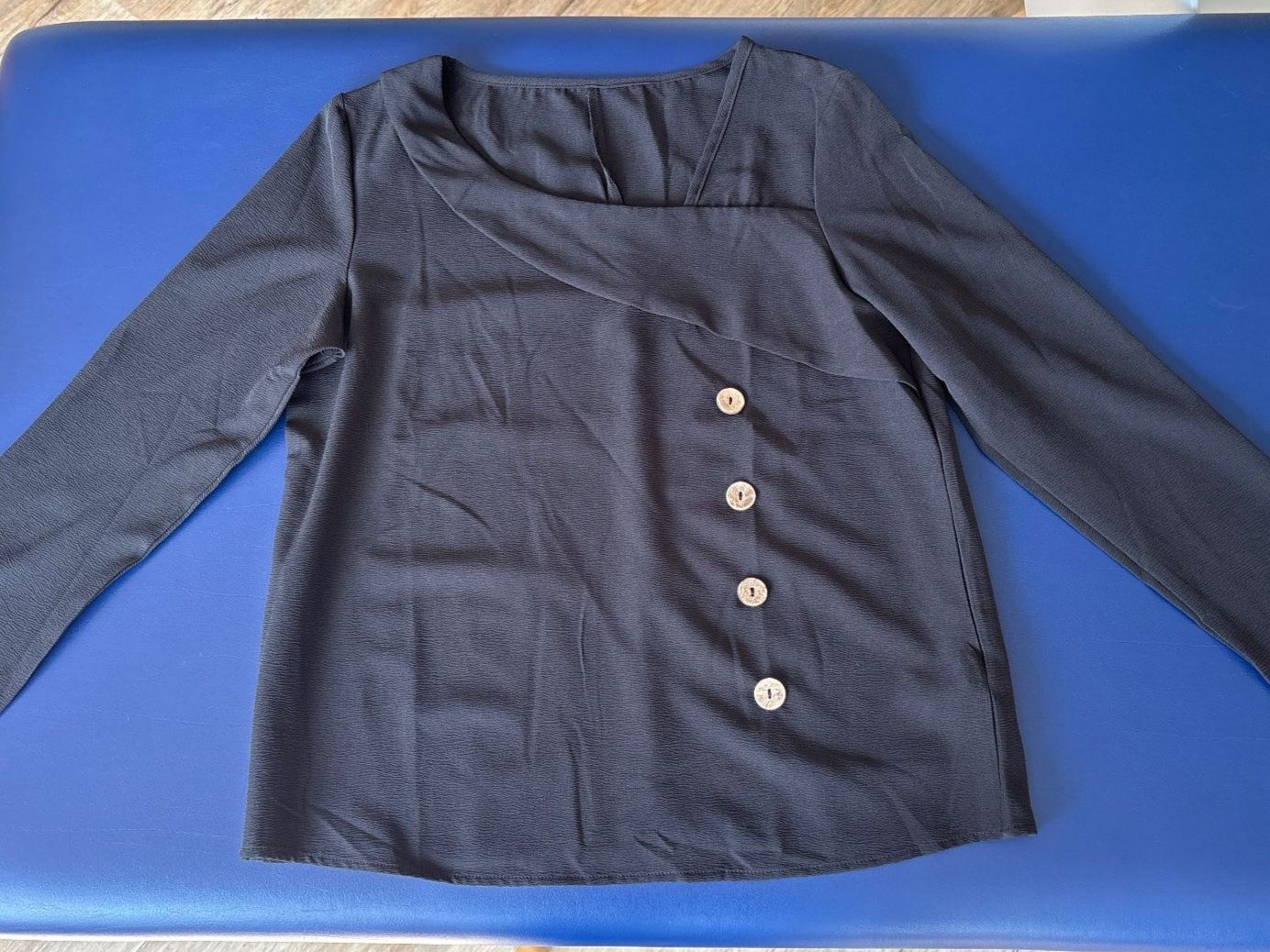 Camicette: Bluse / Oberteil, Gr. S, schwarz, neu – Nuovo (secondo la descrizione) da Wetzikon ZH venduto da CZ.