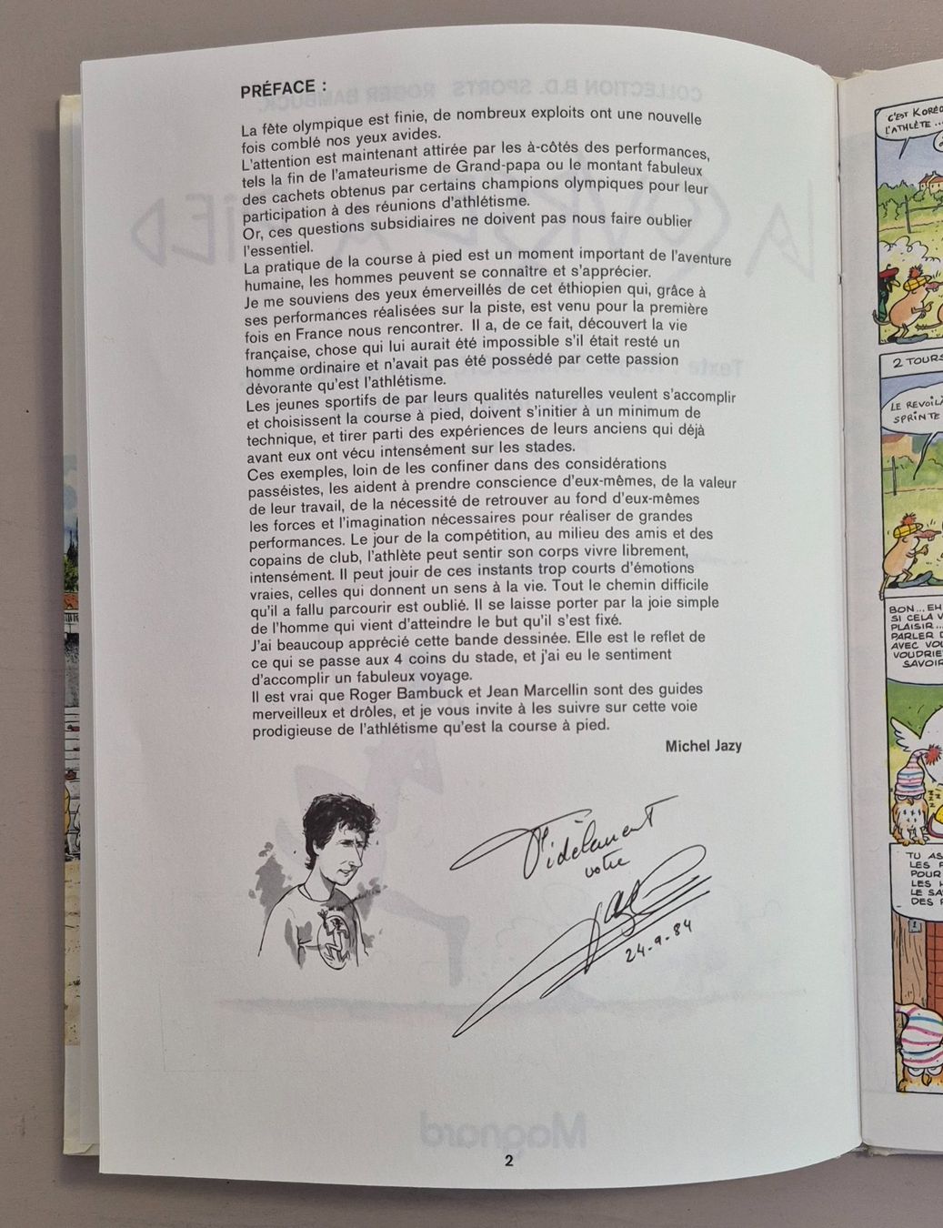 Fumetti: La Course à Pied - BD TBE EO 1984 – Usato da Grand-Lancy venduto da loi_599y 2