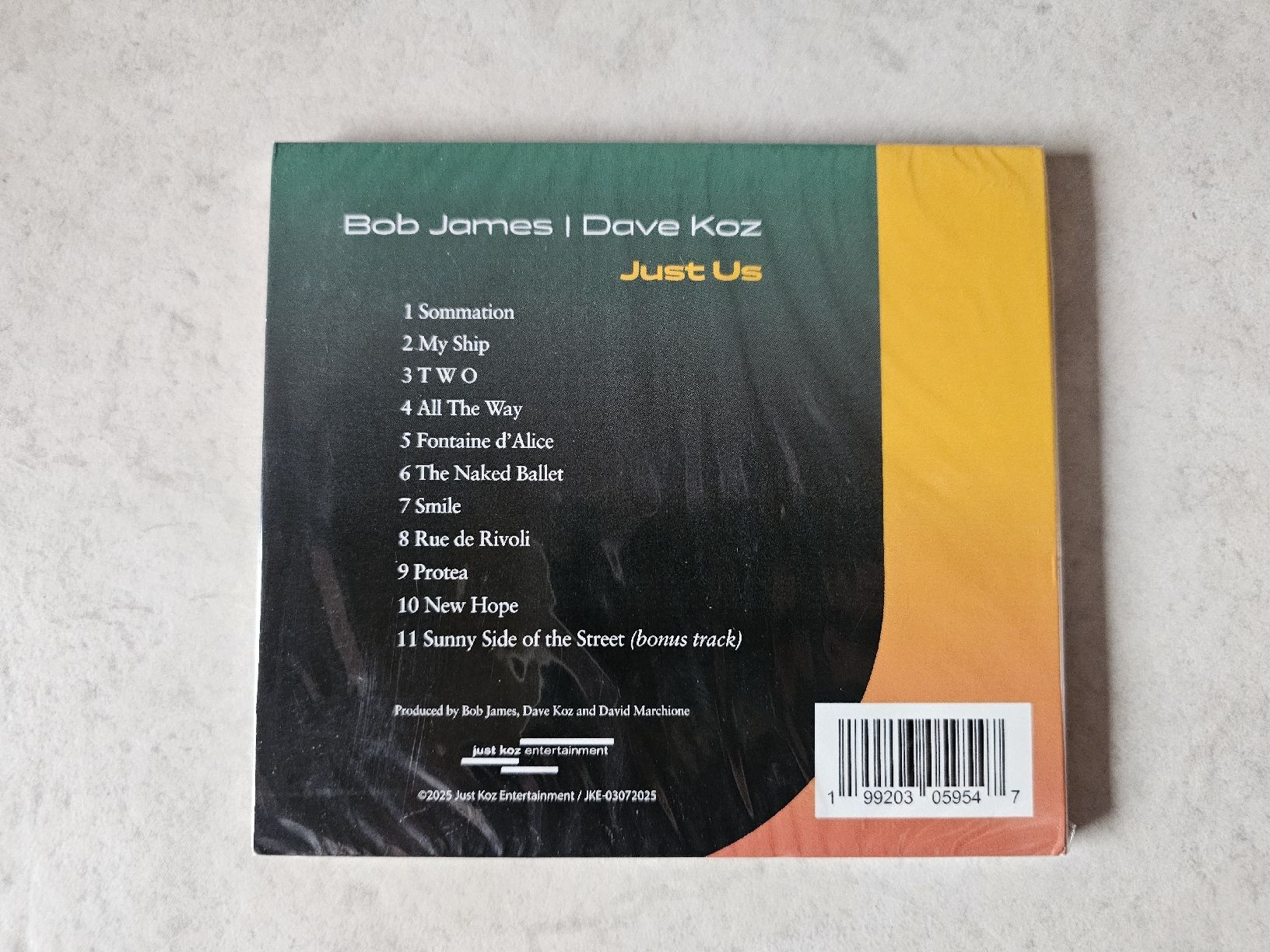 CD: Bob James & Dave Koz  -  Just Us  /  Fabrikneu – Nuovo e nell'imballaggio originale da Schneisingen venduto da backstore24 1