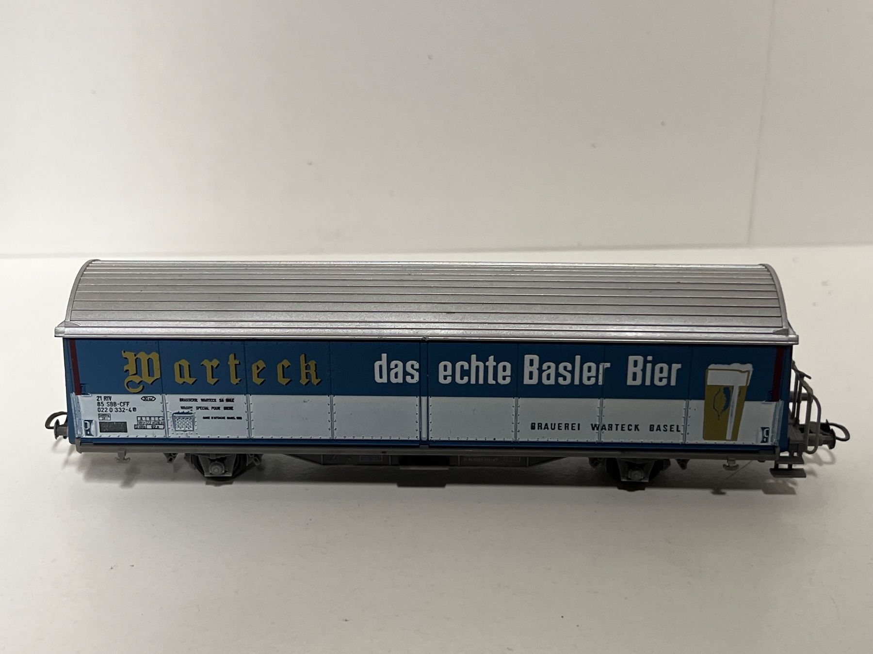 Roco Modellini di ferrovie: Roco Warteck Bier SBB-CFF H0 DC – Usato da Geroldswil venduto da TopTrain54 4