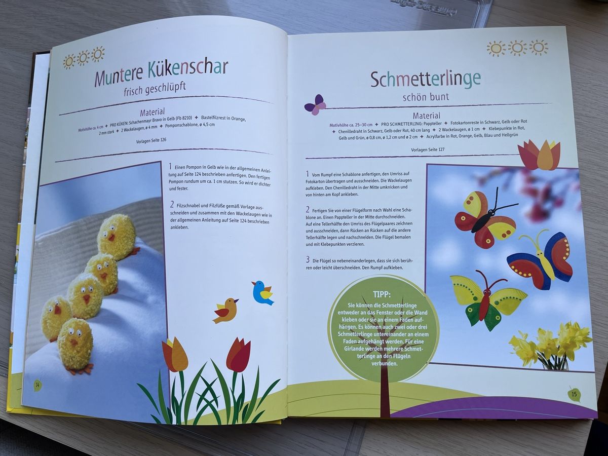 Libri: Bastelbuch Erlebe den Frühling – Usato da Uetikon am See venduto da Winnieclaudia 3