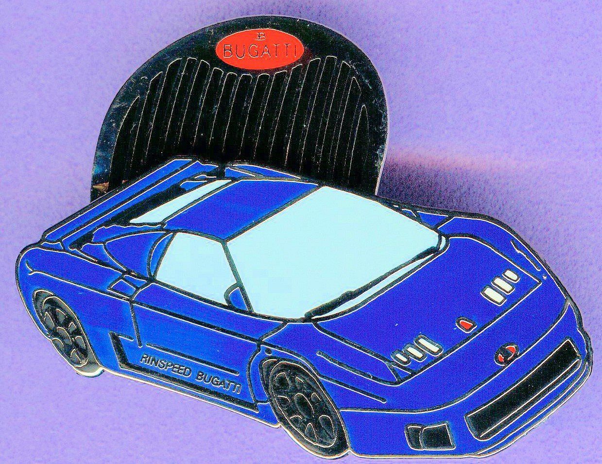 Bugatti Plaquettes & Badges: Rinspeed Bugatti Cyan – D'occasion à Winterthur par Sammleroase
