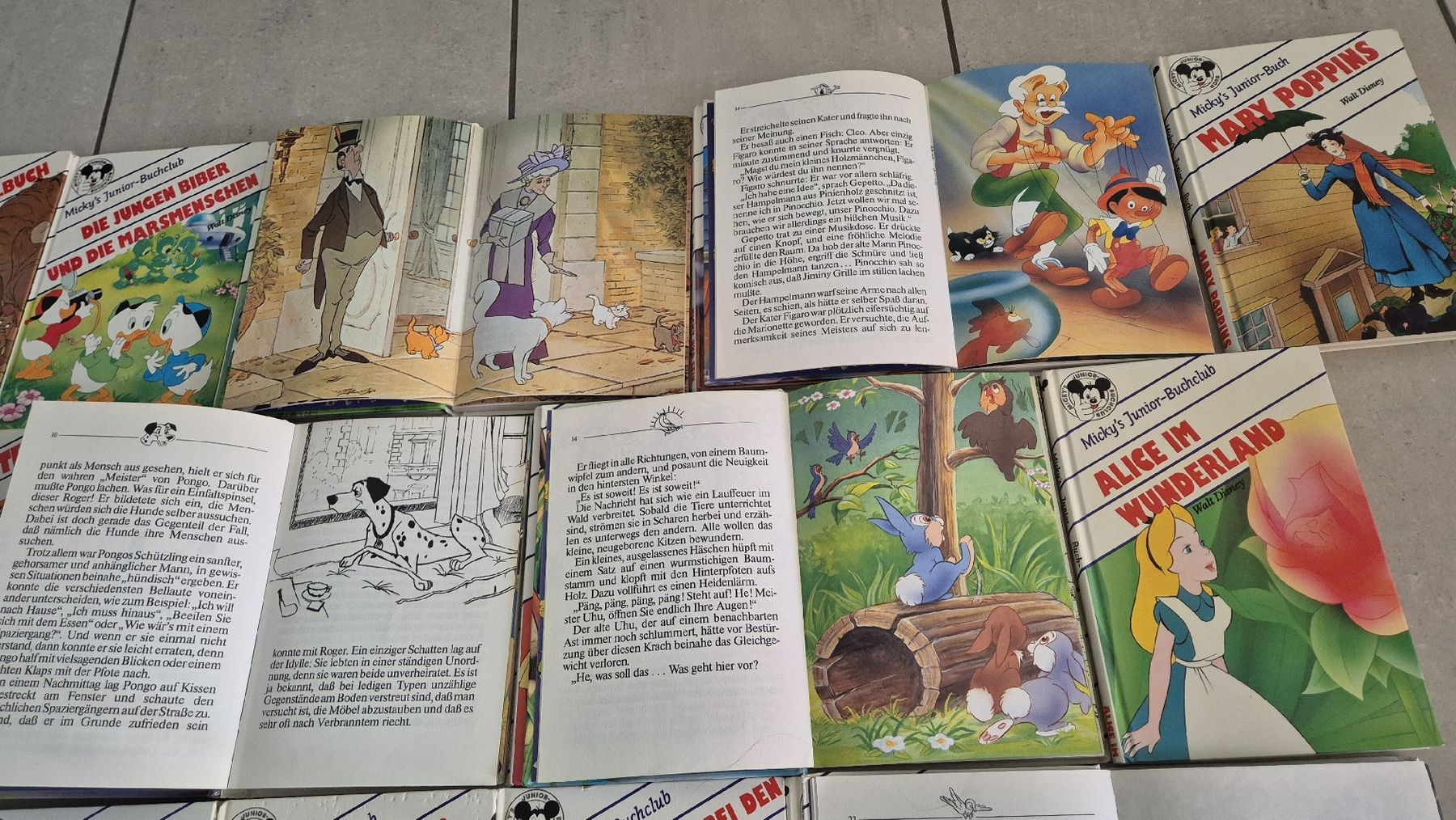 Fumetti: 22 Micky's Junior-Buch Disney Bücher – Usato da Zofingen venduto da Shile 1