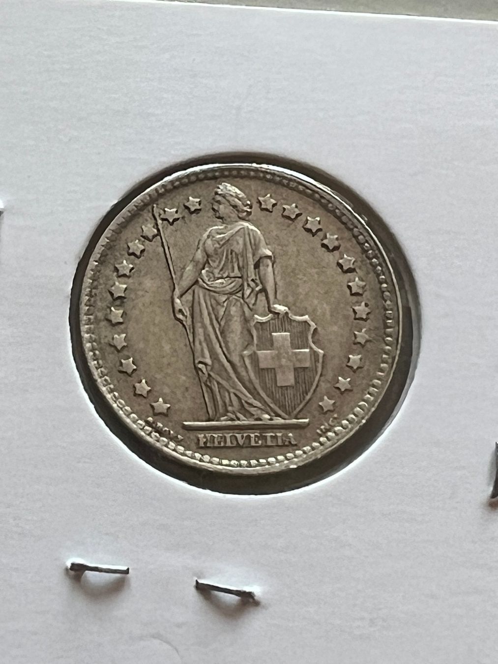 Alle Münzen: 1 Fr. 1944 – Gebraucht aus Schötz von Odpa 1