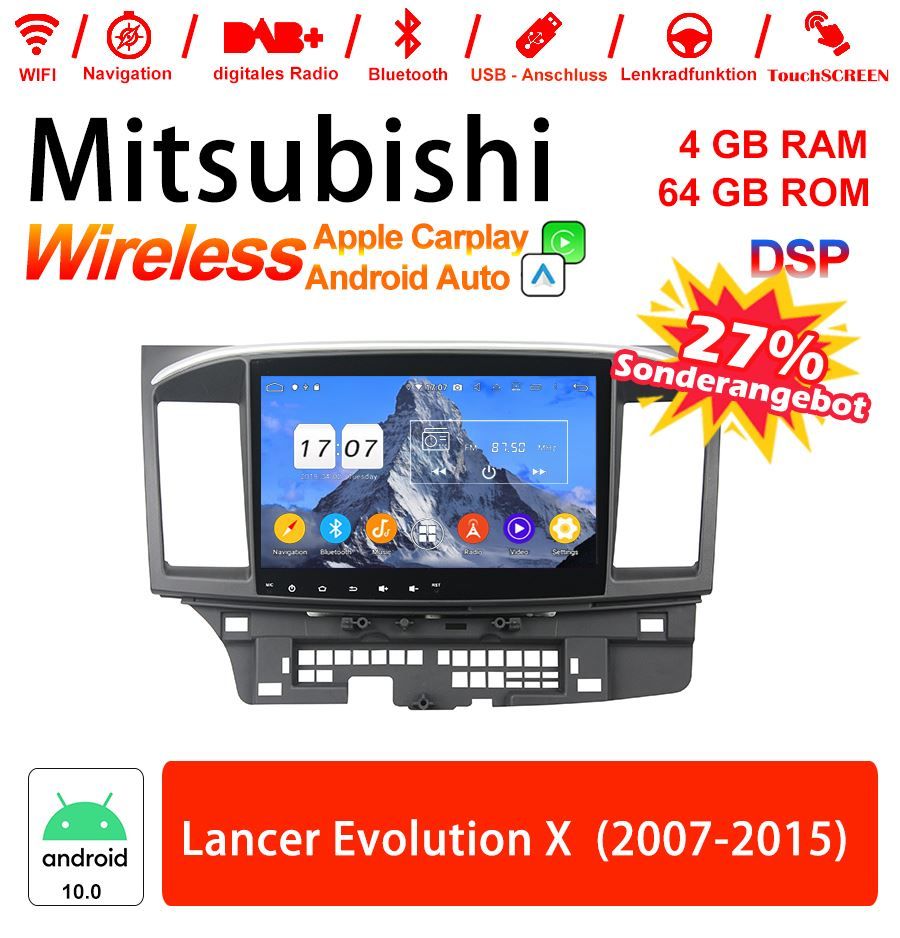 Radio: Mitsubishi Lancer Autoradio Android 13.0 – Nuovo e nell'imballaggio originale da Malans GR venduto da BUYBEST-Schweiz
