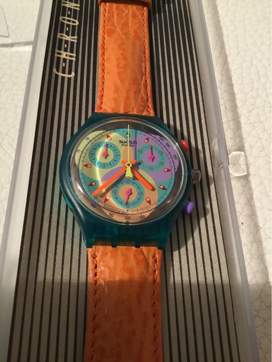 Swatch Orologi: Swatch chrono – Nuovo e nell'imballaggio originale da Neuchatel venduto da RinoICF