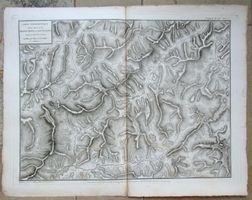 Graubünden, Veltlin von Tardieu  1801 selten