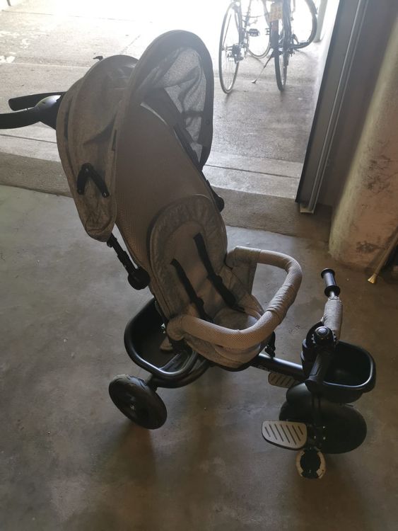 AIYAPLAY 5-in-1 Kinderdreirad - Faltbares Dreirad Mit Schubstange Für 1-3 Jahre