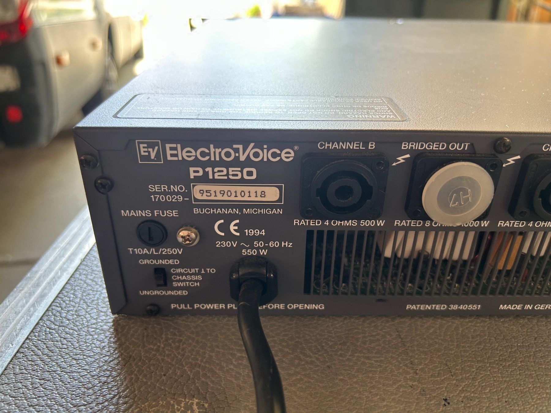 Electro-voice Amplificatori: Electro-Voice P1250 Endstufe Precision Series – Usato da Sugiez venduto da brockicenter 6