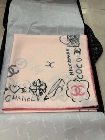 Silk scarf chanel 90/90 