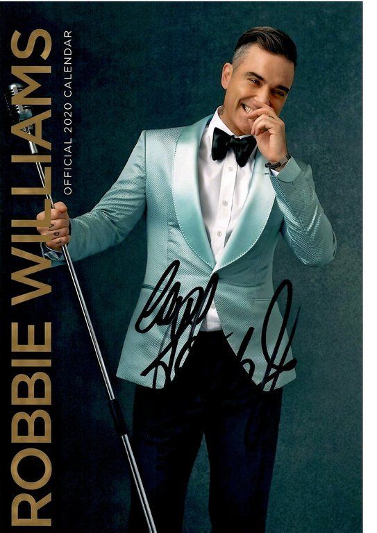 Autogramme: Robbie WILLIAMS TOP AUTOGRAMM – Gebraucht aus Egg b. Zürich von Dbunny