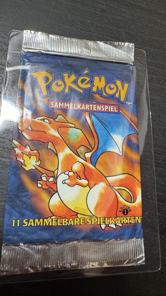 Pokémon Cartes à collectionner: EMPTY BOOSTER POKÉMON GLURAK 1ST EDITION – D'occasion à Belprahon par Rob_ain