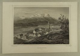 SAMADEN, STAHLSTICH NACH ROHBOCK 1870