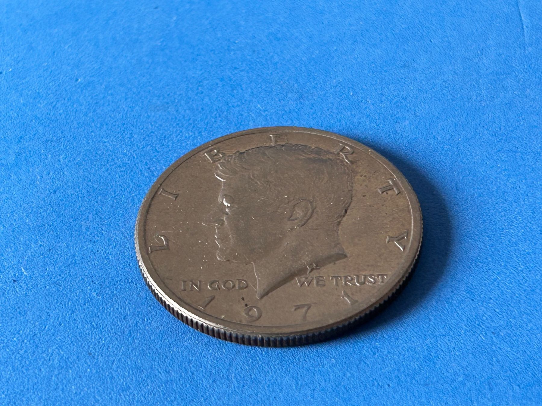 Tutti le monete: USA - ½ Dollar "Kennedy Half Dollar" 1971 – Usato da Corcelles NE venduto da AJKader 8