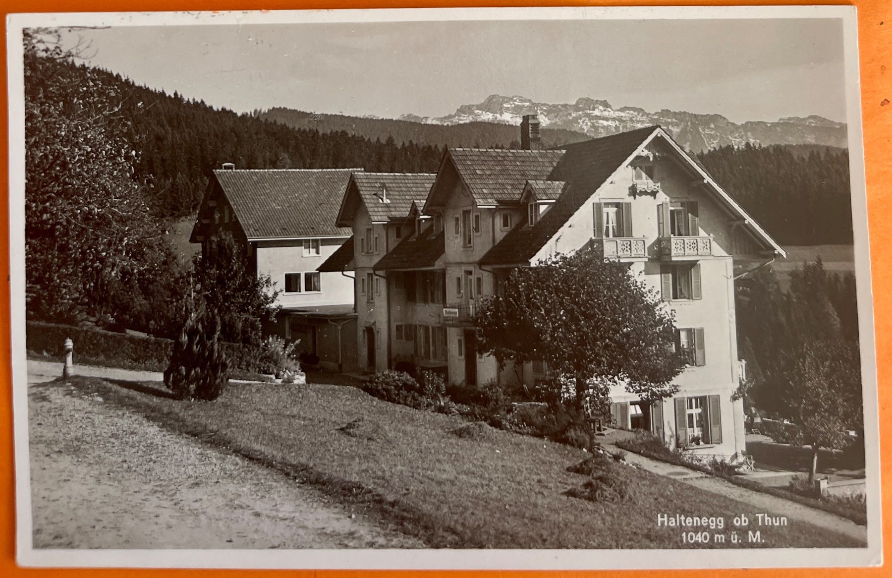 Cartoline postali: AK:  HALTENEGG ob THUN – Usato da Lutry venduto da Ediego