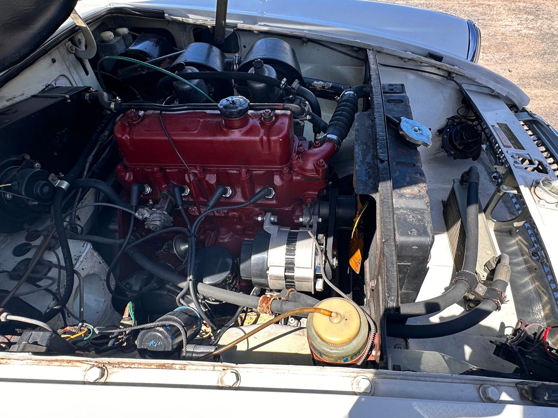 MG Automobili: MG B Cabriolet-Veteran – Usato da Menzingen venduto da Choller 2