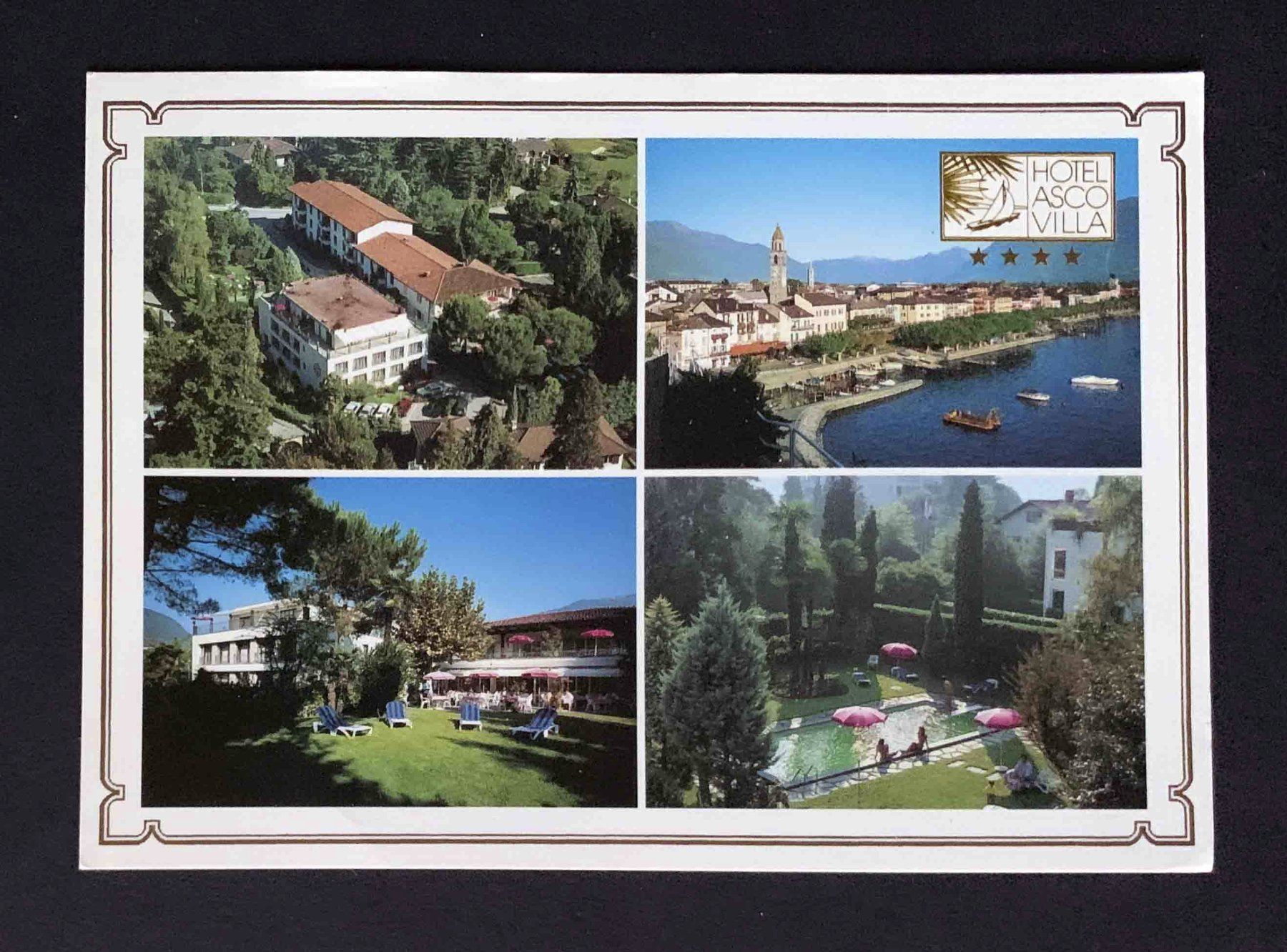 Cartoline postali: AK Hotel Ascovilla Ascona – Usato da Goldau venduto da artelier1