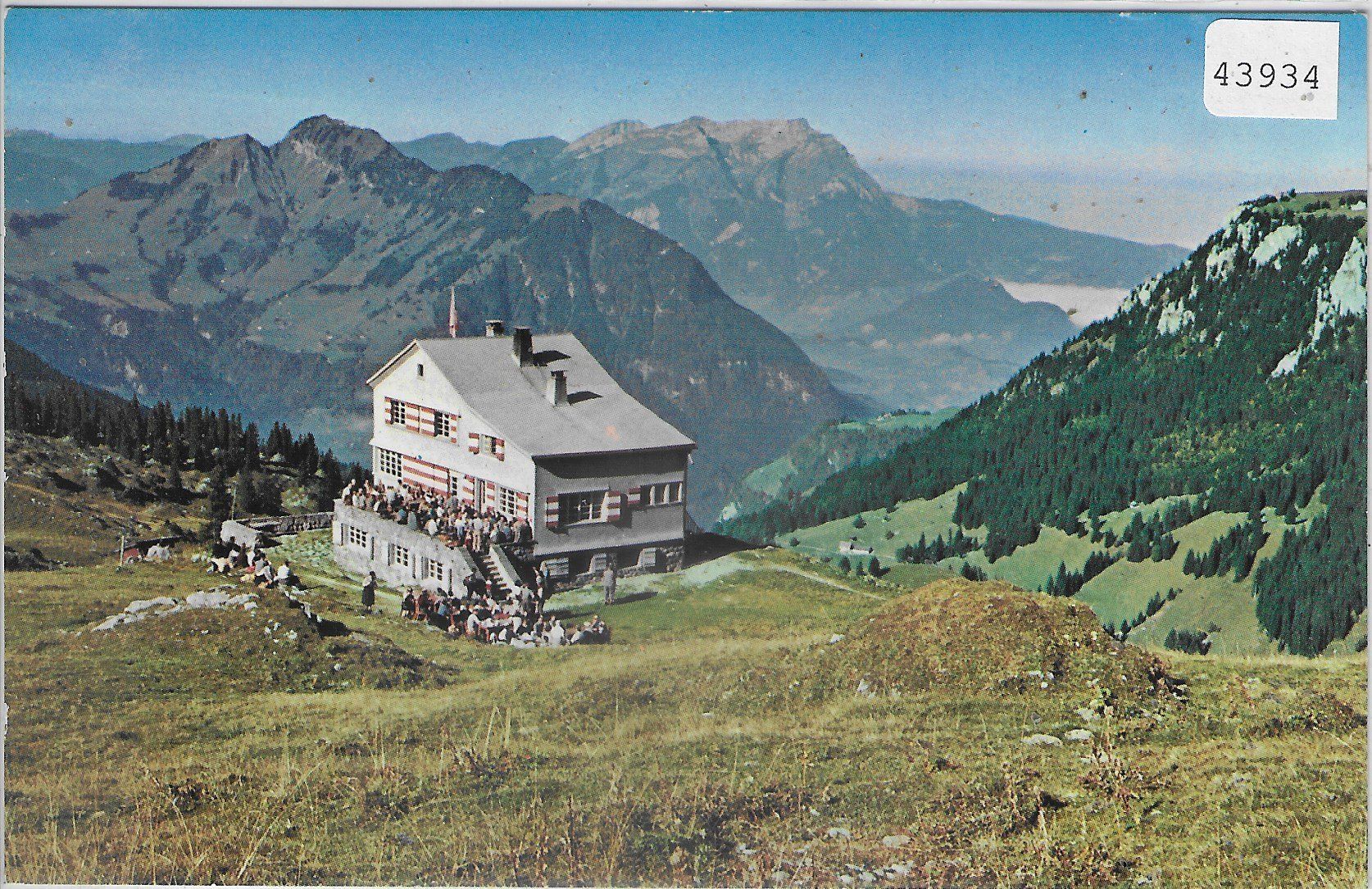 Ansichtskarten: Brisenhaus S.A.C. mit Stanserhorn – Gebraucht aus Ettingen von Kartenplanet
