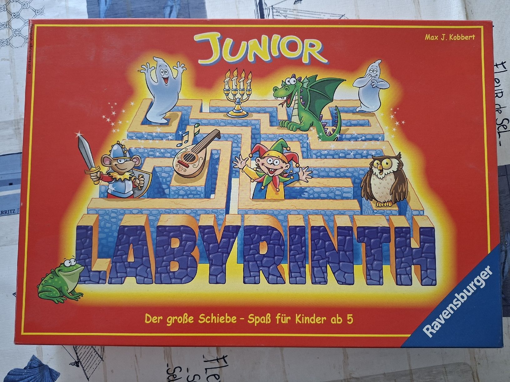 Ravensburger Spiele: Ravensburger Junior Labyrinth – Gebraucht aus Lupfig von tyl_l9tz
