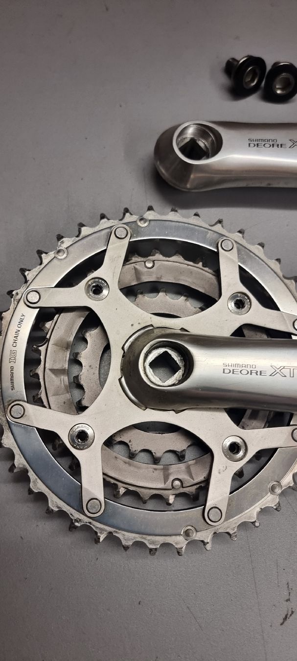 Shimano Pezzi di ricambio: Shimano XT M739 Kurbel  – Usato da Seon venduto da Stibinio 1