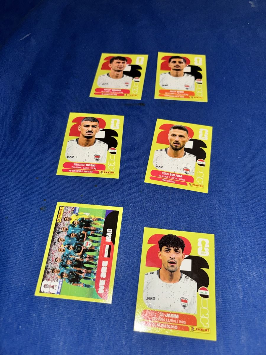Panini Carte collezionabili: Iraq 6x panini – Nuovo (secondo la descrizione) da Olten venduto da Melxnie_46